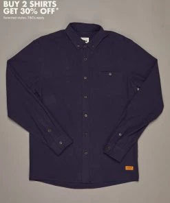 Just Another Fisherman ANCHORAGE SHIRT - MIDNIGHT NAVY Apparel