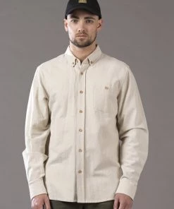 Just Another Fisherman Apparel ANCHORAGE SHIRT - NATURAL