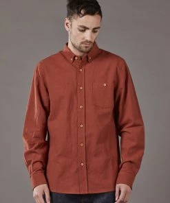 Just Another Fisherman ANCHORAGE SHIRT - RUST