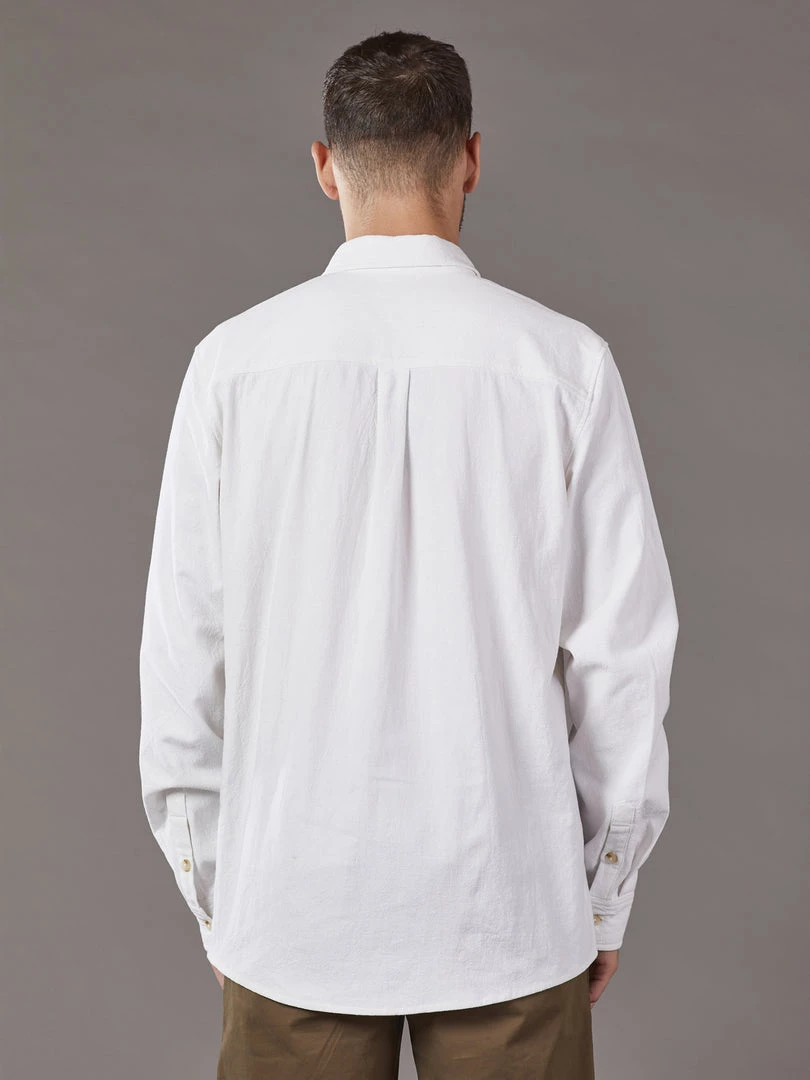 Just Another Fisherman Apparel ANCHORAGE SHIRT - WHITE