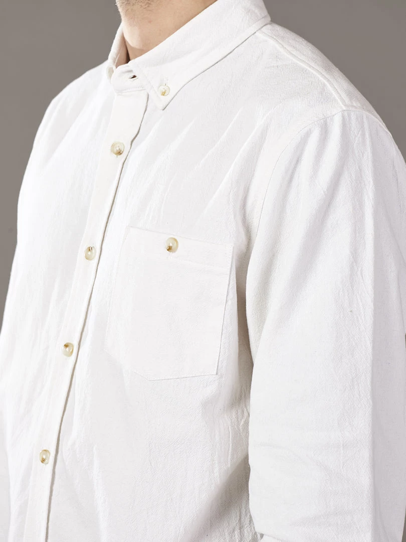 Just Another Fisherman Apparel ANCHORAGE SHIRT - WHITE