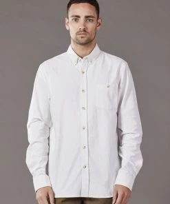 Just Another Fisherman Apparel ANCHORAGE SHIRT - WHITE