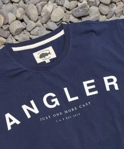 Just Another Fisherman ANGLER TEE - NAVY