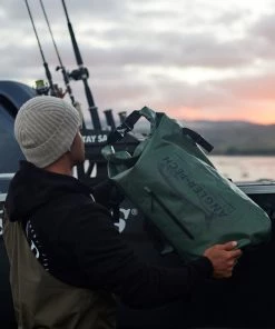 Just Another Fisherman ANGLER TECH DRY BACKPACK - KHAKI