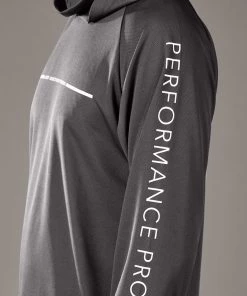 Just Another Fisherman TECH ANGLER HOOD - CHARCOAL/WHITE