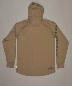 Just Another Fisherman TECH ANGLER HOOD - KHAKI