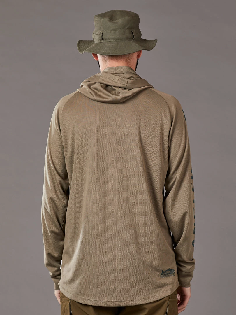 Just Another Fisherman TECH ANGLER HOOD - KHAKI