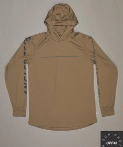 Just Another Fisherman TECH ANGLER HOOD - KHAKI
