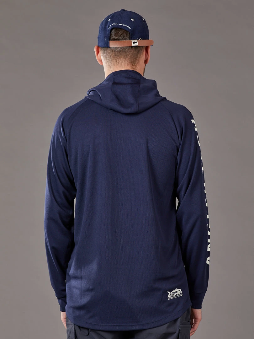 Just Another Fisherman TECH ANGLER HOOD - NAVY