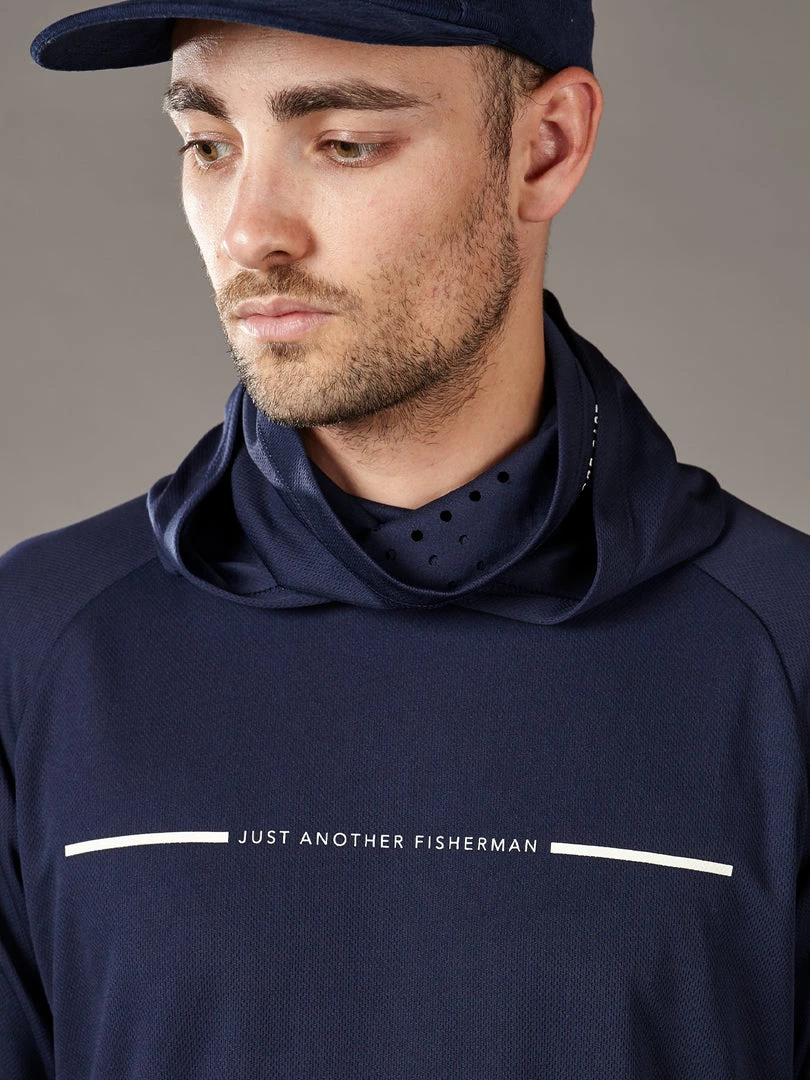 Just Another Fisherman TECH ANGLER HOOD - NAVY