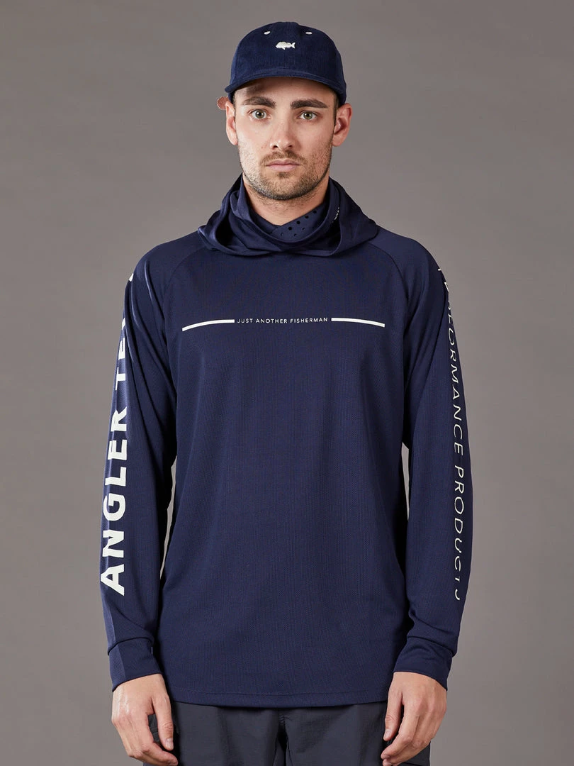 Just Another Fisherman TECH ANGLER HOOD - NAVY