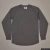 Just Another Fisherman ANGLER TECH LS TEE - CHARCOAL