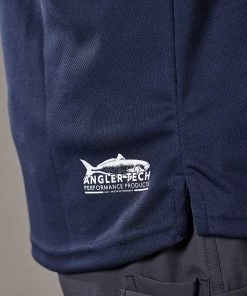 Just Another Fisherman ANGLER TECH LS TEE - NAVY