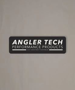 Just Another Fisherman ANGLER TECH STICKER - CHARCOAL Apparel