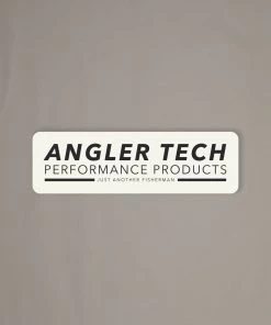 Just Another Fisherman ANGLER TECH STICKER - STONE Apparel