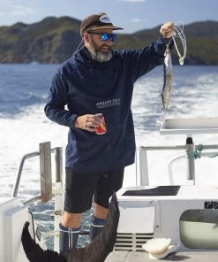 Just Another Fisherman Apparel VOYAGER ANORAK - NAVY