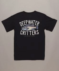 Just Another Fisherman Apparel BASS TEE - BLACK