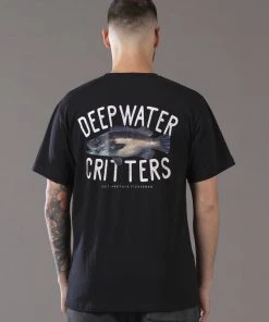 Just Another Fisherman Apparel BASS TEE - BLACK