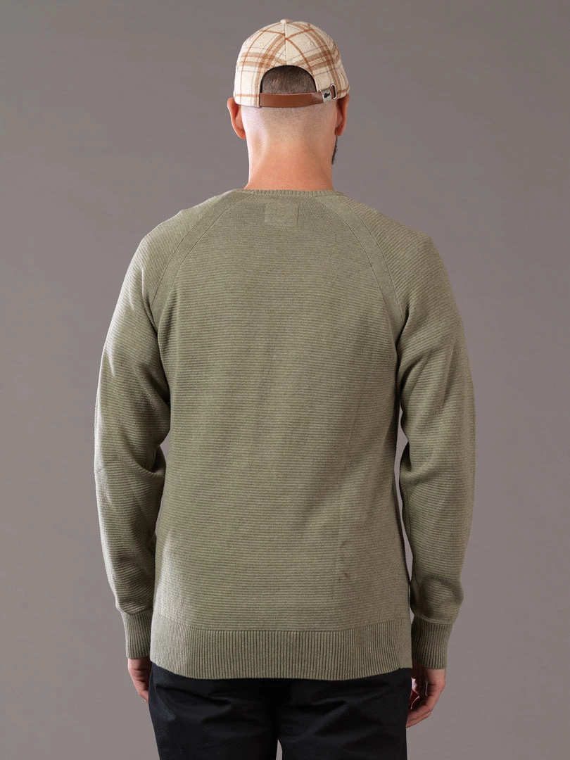 Just Another Fisherman Apparel BEST MATE CREW - MILITARY GREEN