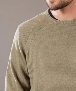 Just Another Fisherman Apparel BEST MATE CREW - MILITARY GREEN