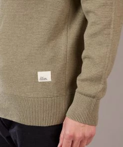 Just Another Fisherman Apparel BEST MATE CREW - MILITARY GREEN