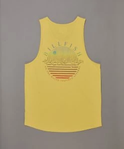 Just Another Fisherman Apparel BILLFISH BLEND SINGLET - WASHED YELLOW