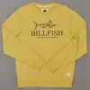 Just Another Fisherman Apparel BILLFISH CREW - WASHED YELLOW