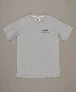 Just Another Fisherman BLUEWATER CRITTERS TEE - GREY MARLE Apparel