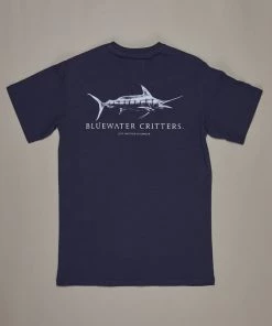 Just Another Fisherman Apparel BLUEWATER CRITTERS TEE - NAVY