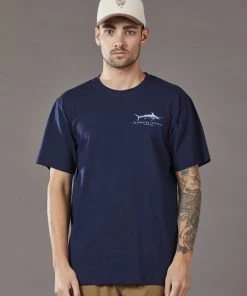Just Another Fisherman Apparel BLUEWATER CRITTERS TEE - NAVY