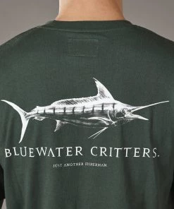 Just Another Fisherman BLUEWATER CRITTERS TEE - PINE