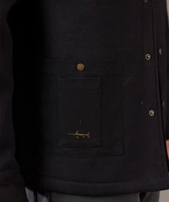 Just Another Fisherman BOATBUILDER JACKET 2.0 - BLACK Apparel