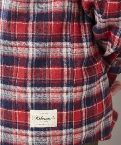 Just Another Fisherman BOATYARD SHIRT - RED CHECK