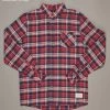 Just Another Fisherman BOATYARD SHIRT - RED CHECK