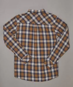 Just Another Fisherman BOATYARD SHIRT - TABACCO CHECK