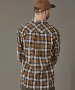 Just Another Fisherman BOATYARD SHIRT - TABACCO CHECK