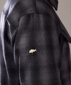 Just Another Fisherman CABIN JACKET - BLACK CHECK Apparel