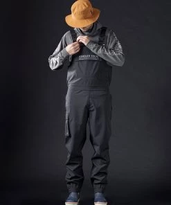 Just Another Fisherman VOYAGER BIB - BLACK Apparel