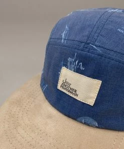 Just Another Fisherman Apparel COASTAL VINTAGE 5 - PANEL - BLUE