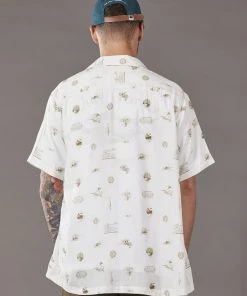 Just Another Fisherman COASTAL VINTAGE SS SHIRT - NATURAL Apparel