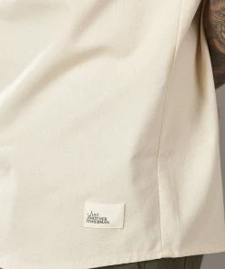 Just Another Fisherman COASTAL LINEN SS SHIRT - NATURAL
