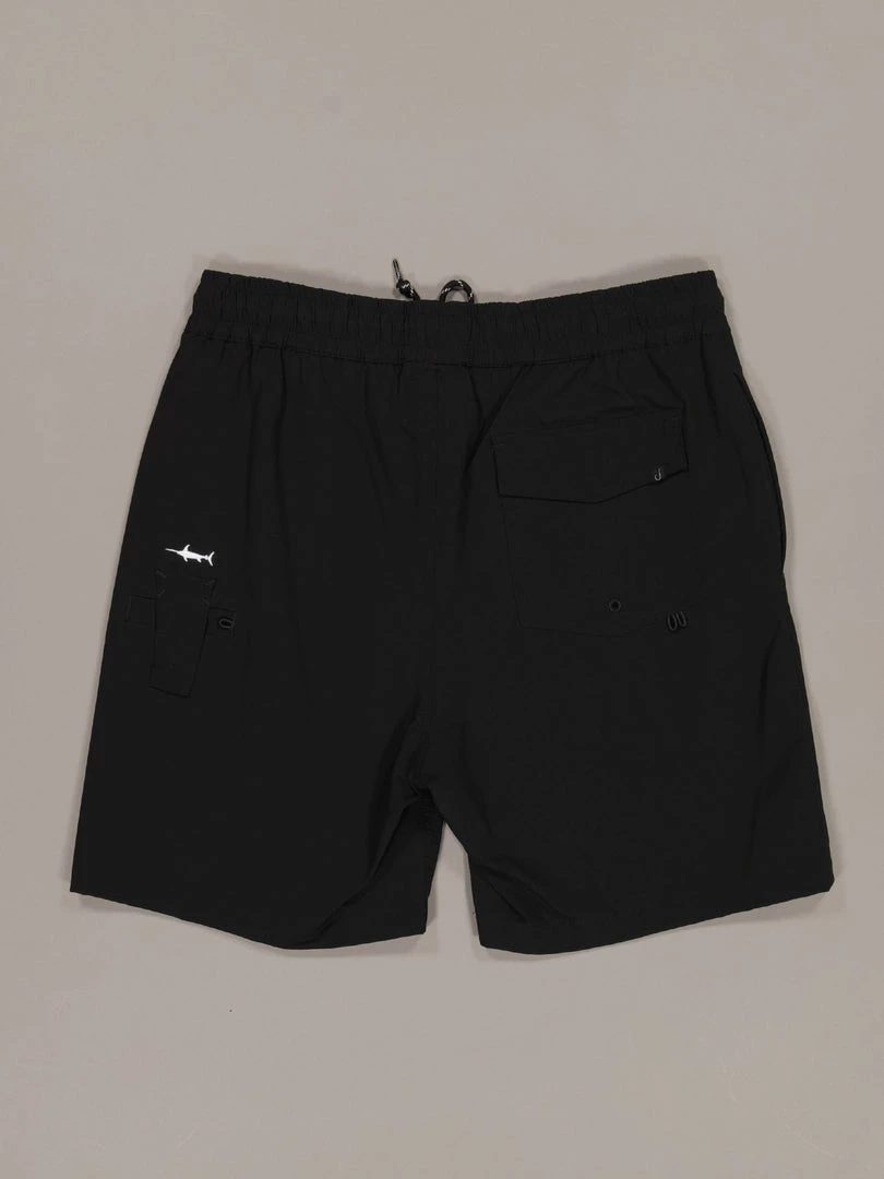 Just Another Fisherman Apparel CREWMAN SHORTS - BLACK