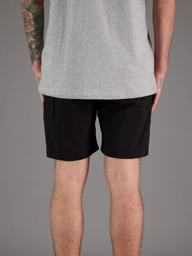 Just Another Fisherman Apparel CREWMAN SHORTS - BLACK