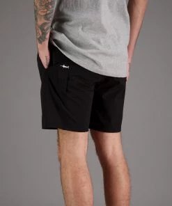 Just Another Fisherman Apparel CREWMAN SHORTS - BLACK