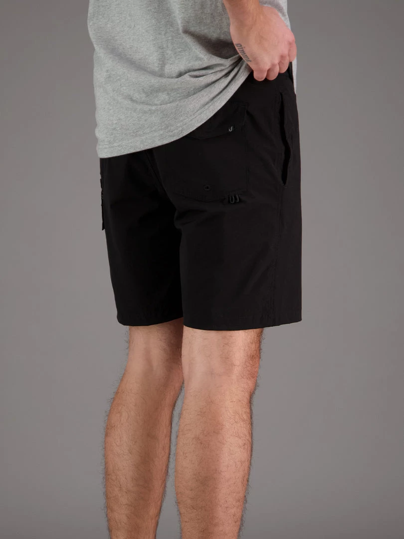 Just Another Fisherman Apparel CREWMAN SHORTS - BLACK