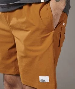 Just Another Fisherman CREWMAN SHORTS - BURNT ORANGE