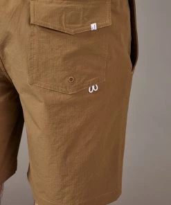 Just Another Fisherman CREWMAN SHORTS - LIGHT BROWN