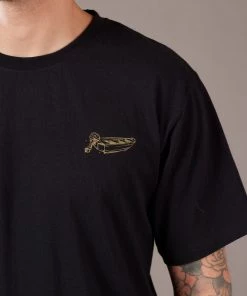 Just Another Fisherman Apparel DINGHY TEE - BLACK