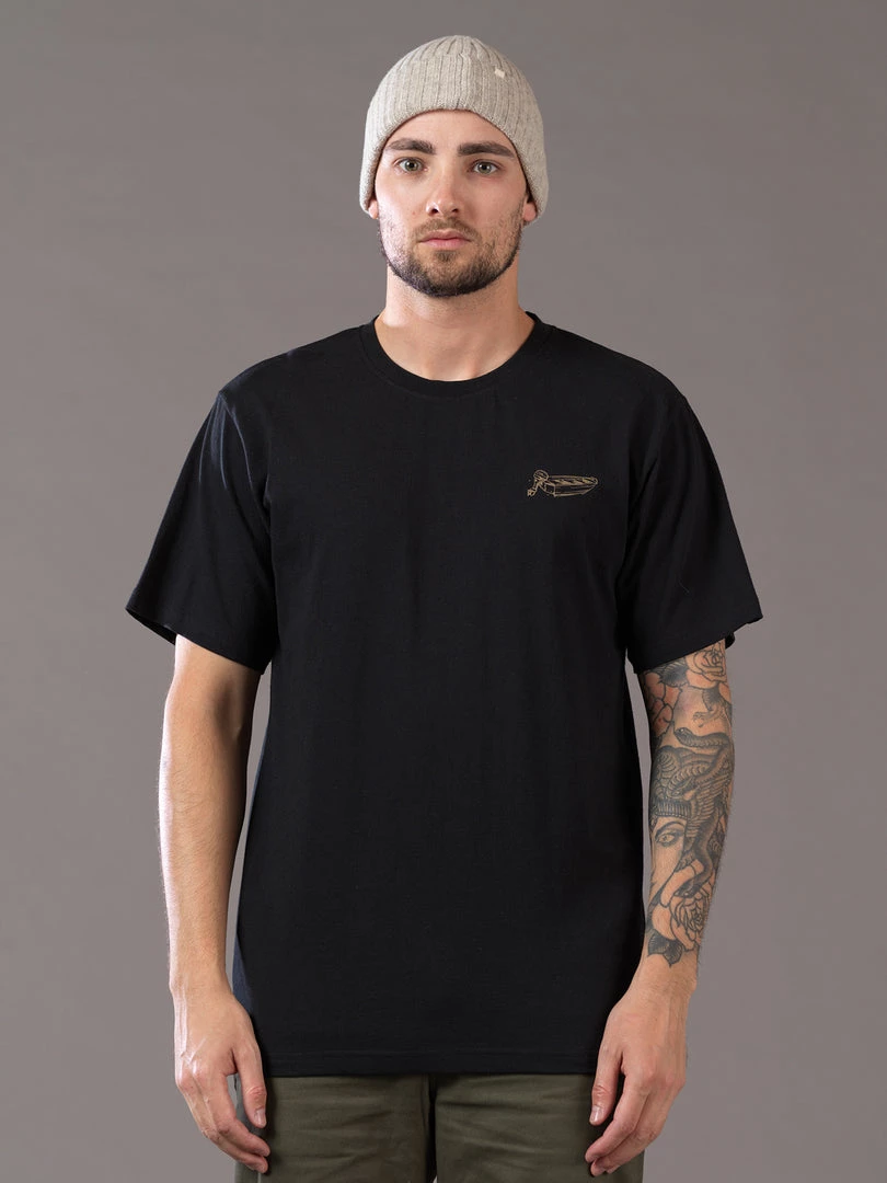 Just Another Fisherman Apparel DINGHY TEE - BLACK