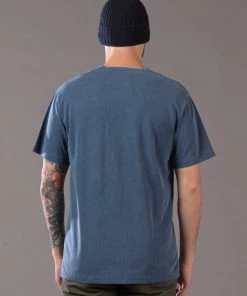 Just Another Fisherman DINGHY TEE - OVERDYED MIDNIGHT NAVY